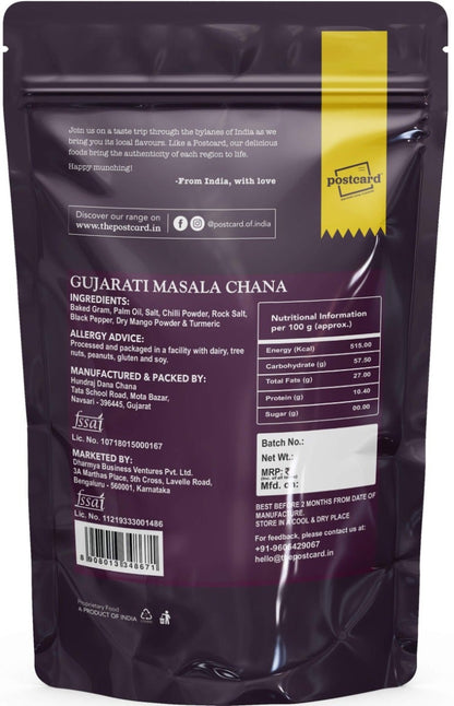 gujarati masala chana