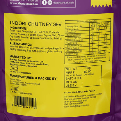 indori chutney sev