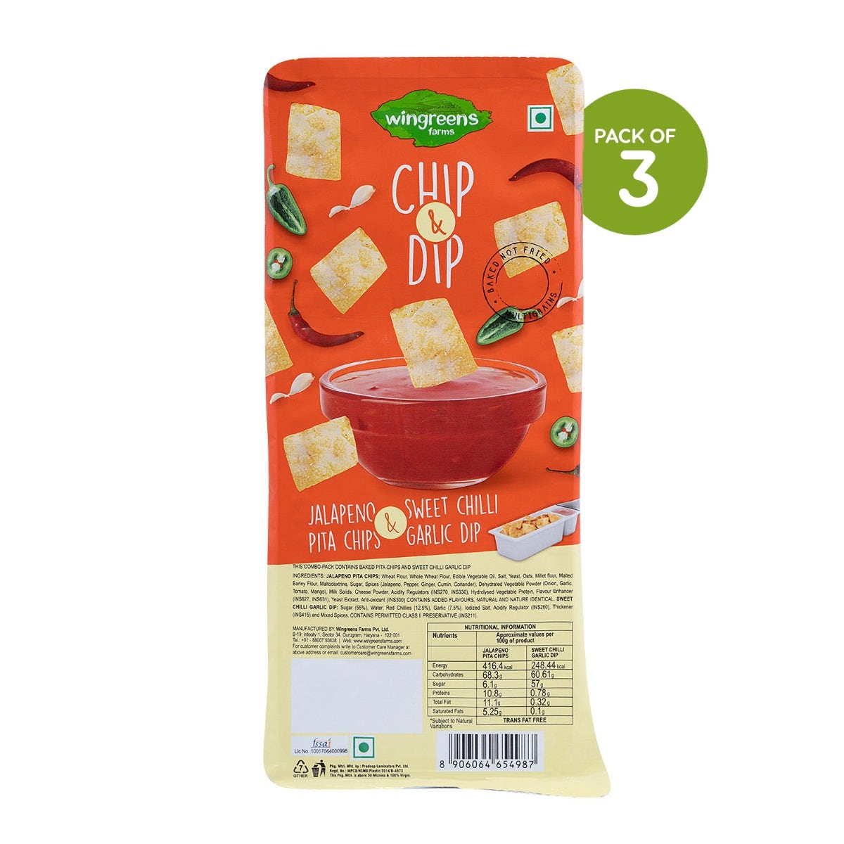 jalapeno pita chips with sweet chilli garlic dip