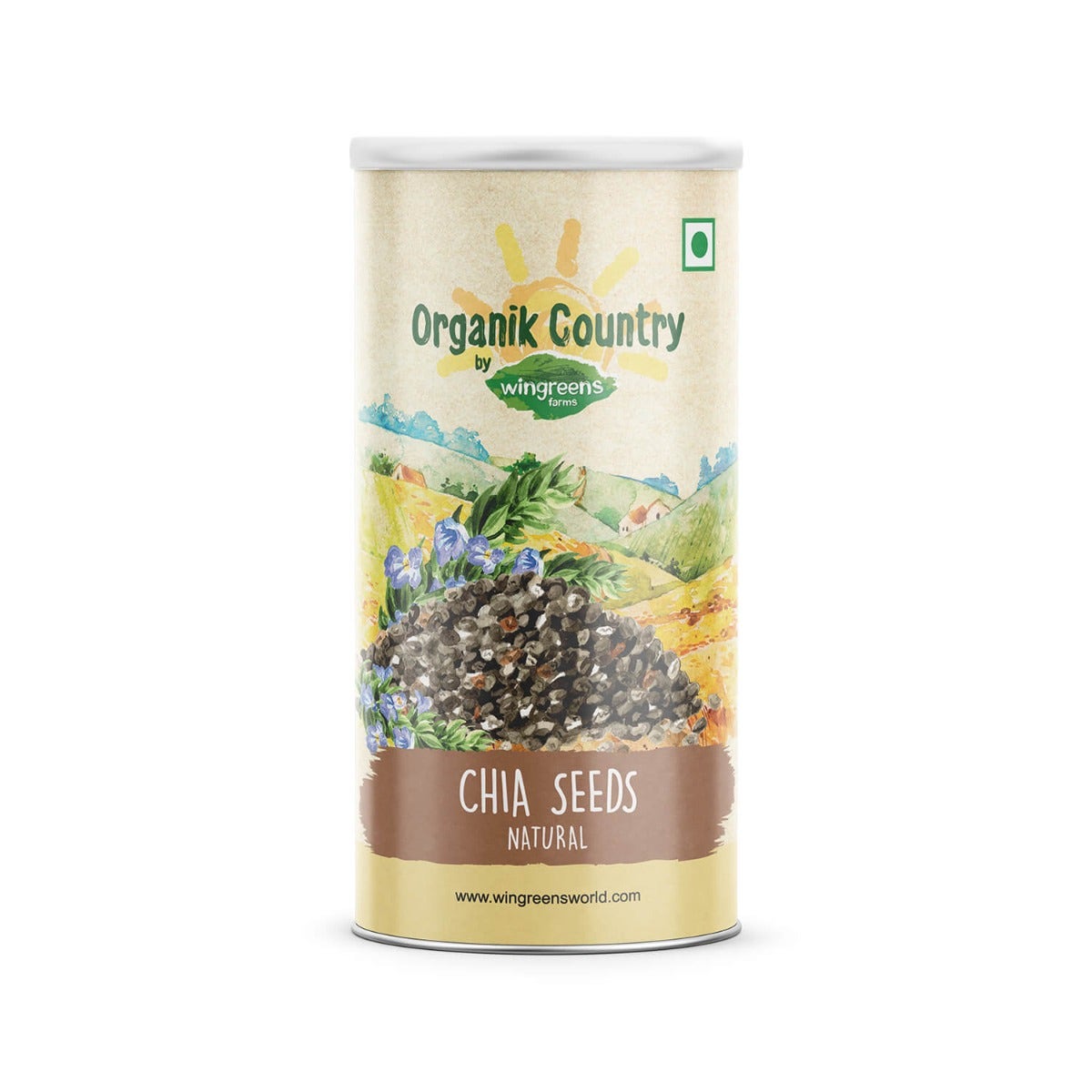 natural chia seeds