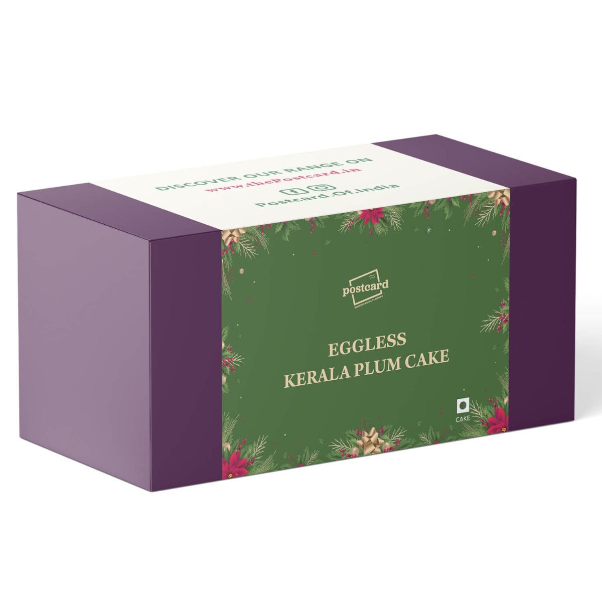 postcard eggless kerala plum cake