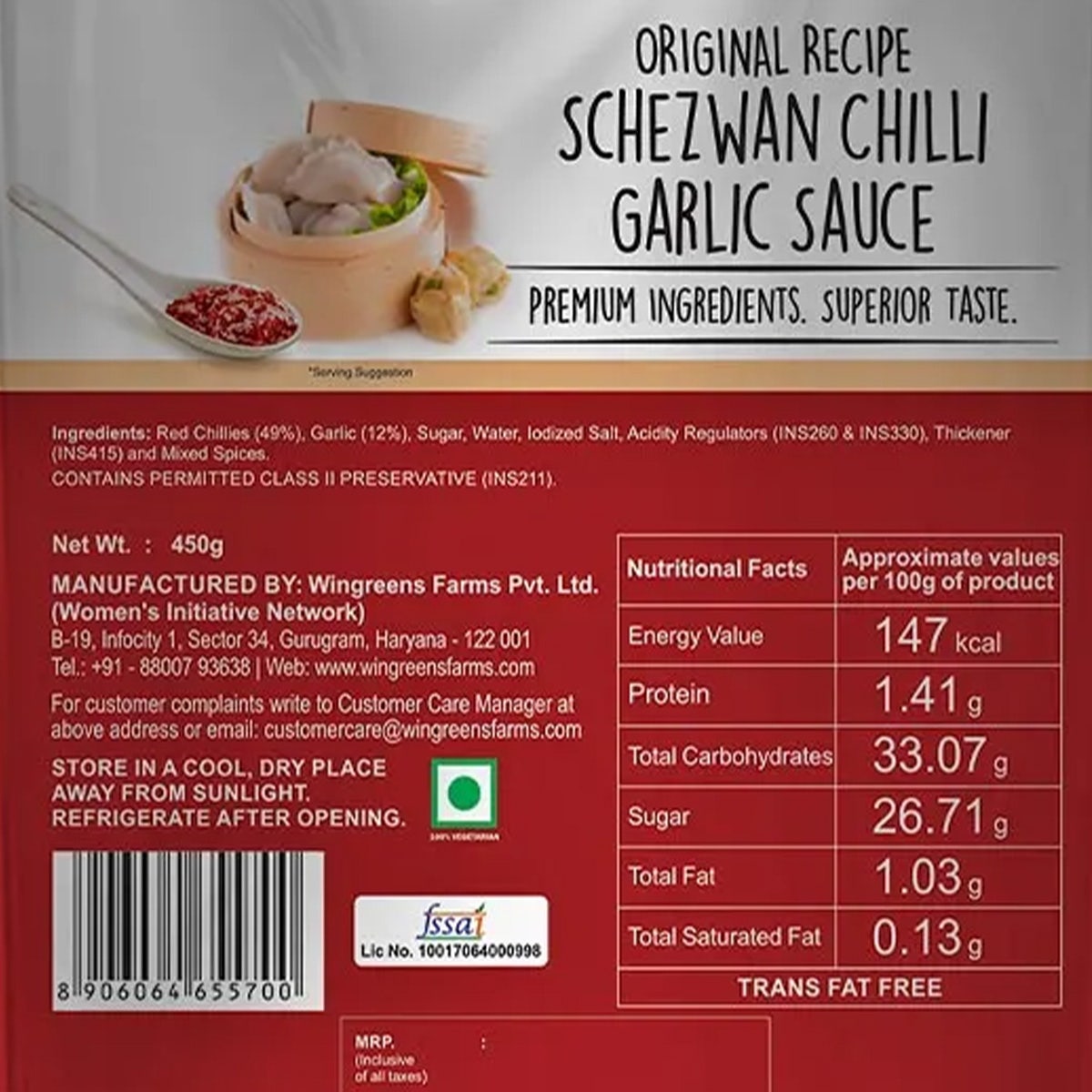 schezwan chilli garlic sauce order online