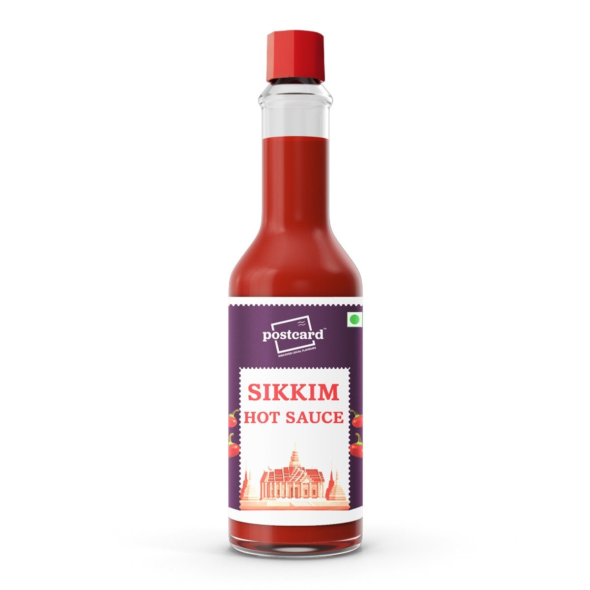 postcard sikkim hot sauce