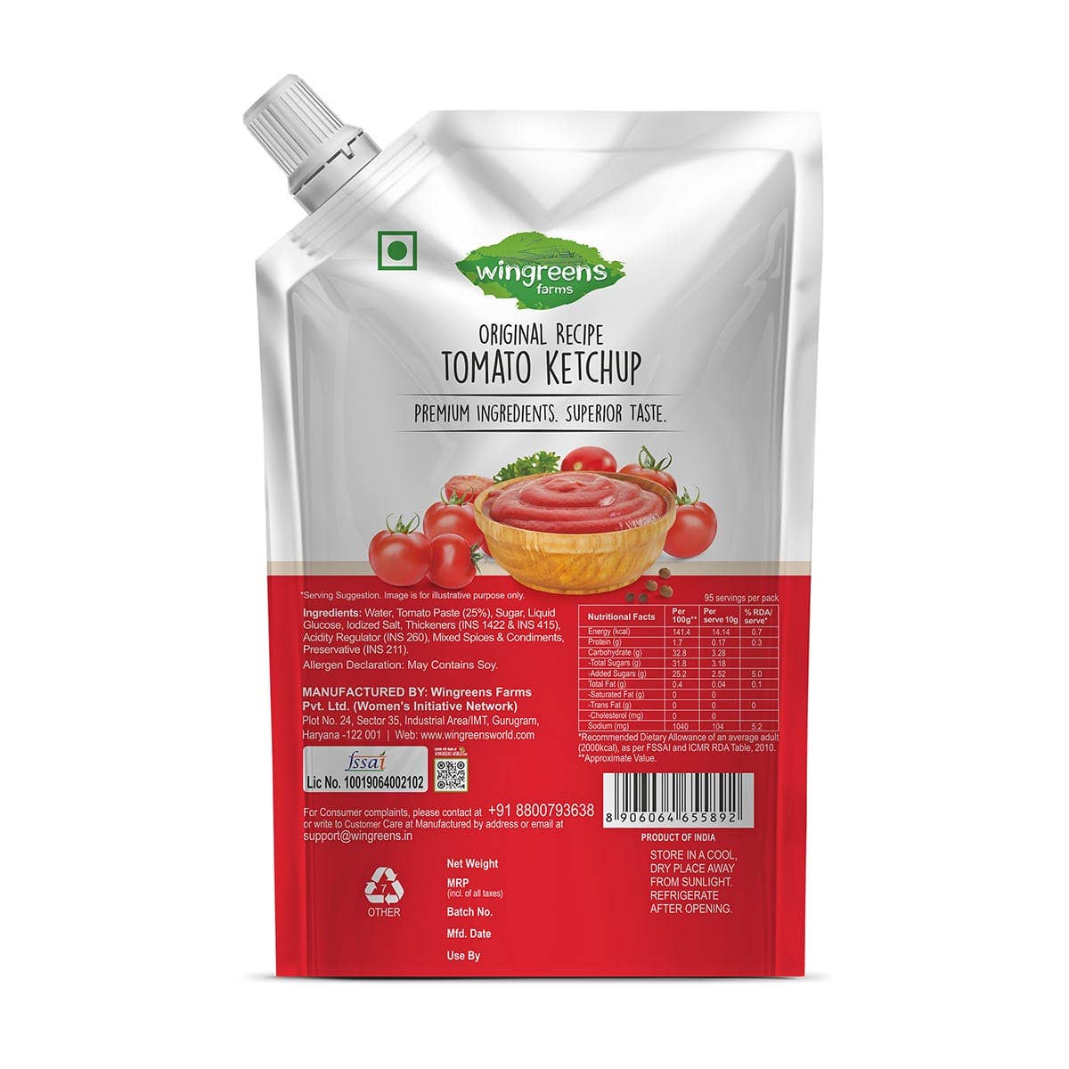 Tomato Ketchup (950g)
