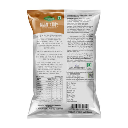 wingreens butter garlic naan chips online