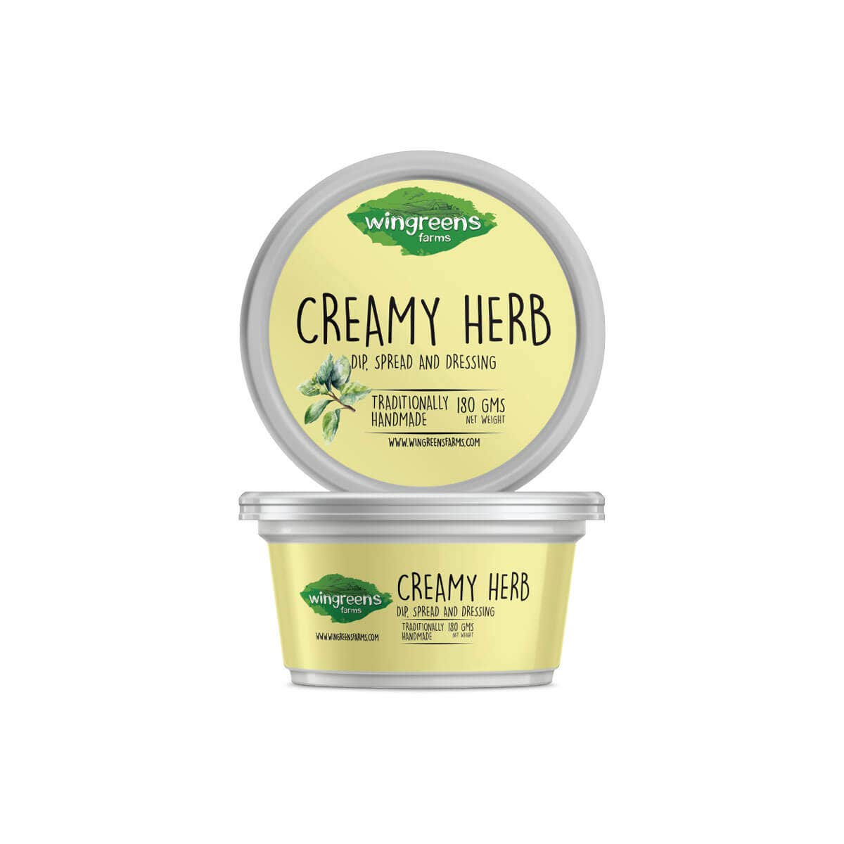 wingreens creamy herb dip