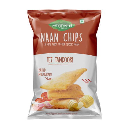 wingreens tez tandoori naan chips